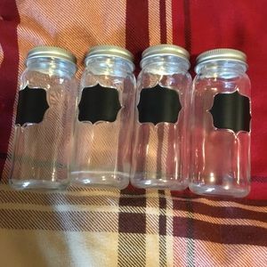 Set of 4 little jars